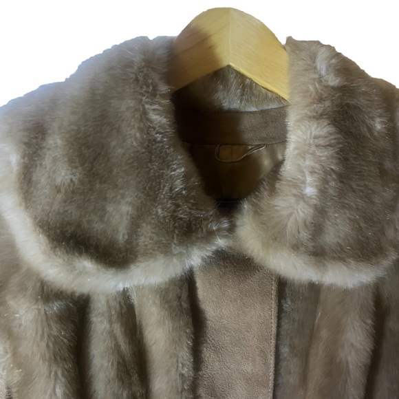 Luxury faux fur coat by Adolph Schuman for Lilli Ann - small / medium - Picture 10 of 14